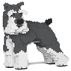 Scultura di Mattoncini - Standard Schnauzer 02S-M01