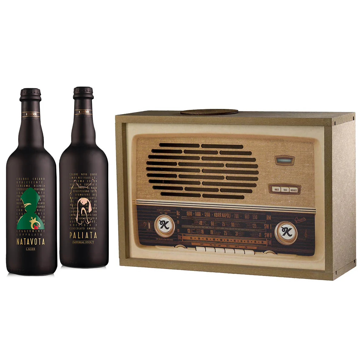 RADIO K-SOUND - CASSETTA DA 2 BOTTIGLIE 75cl