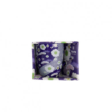 Kawaii Flower Mug Blue