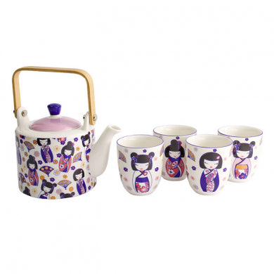 Kawaii Maiko Tea Set