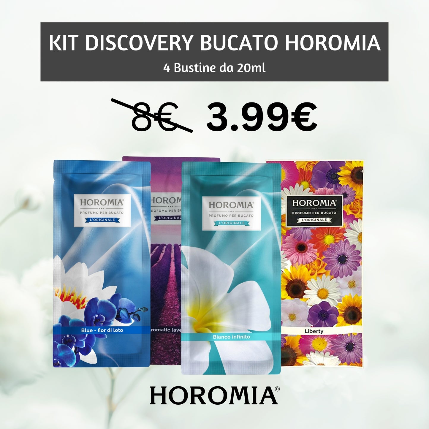 Kit Discovery Bucato Horomia - 4x20ml