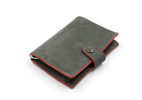 Colored Grey iClutch + Coins