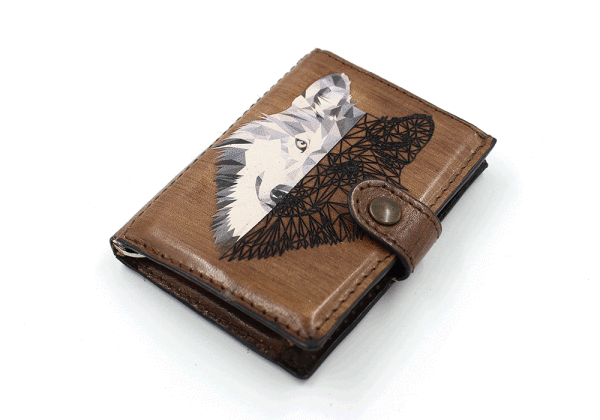 Animal Wolf iClutch + Coins