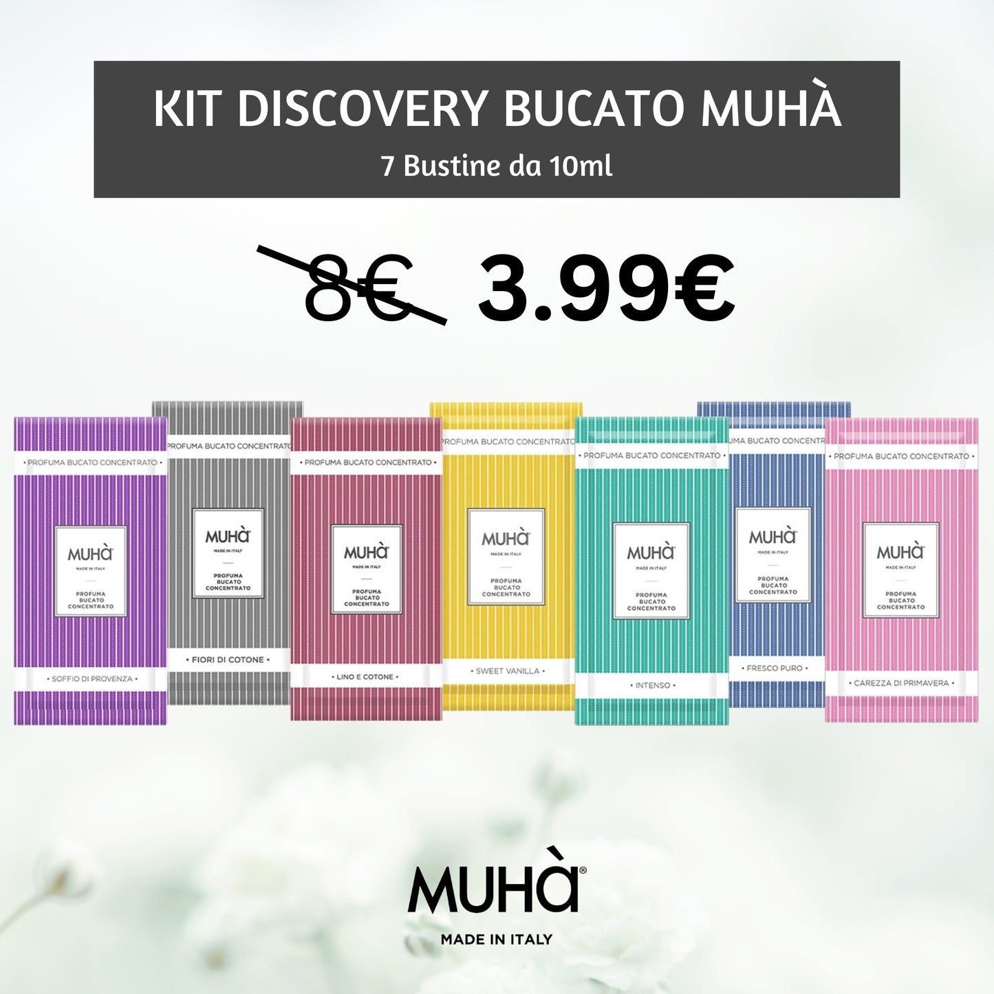 Kit Discovery Bucato Muhà - 7x10ml