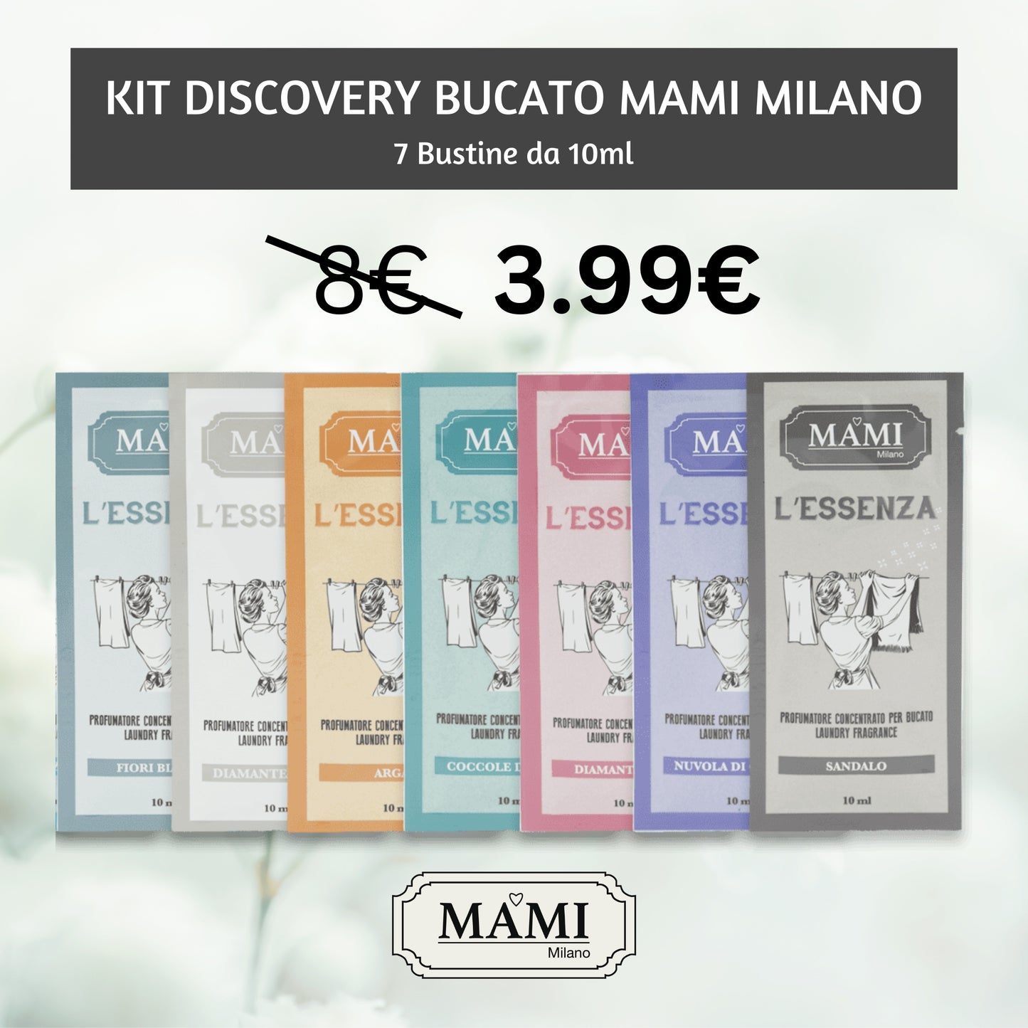 Kit Discovery Bucato MAMI Milano - 7x10ml