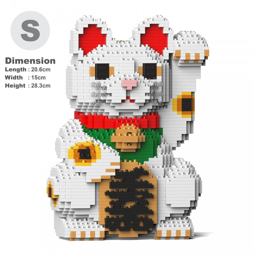 Scultura di Mattoncini - Maneki Neko 01S-M01