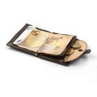 Hong Kong Brown iClutch + Coins