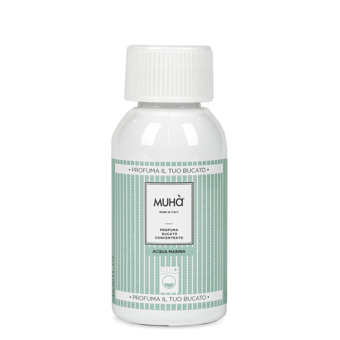 Profuma Bucato Acqua Marina – Agrumi frizzanti con gelsomino e lillà su fondo legnoso di sandalo e cedro per un effetto fresco e gioioso | Muhà