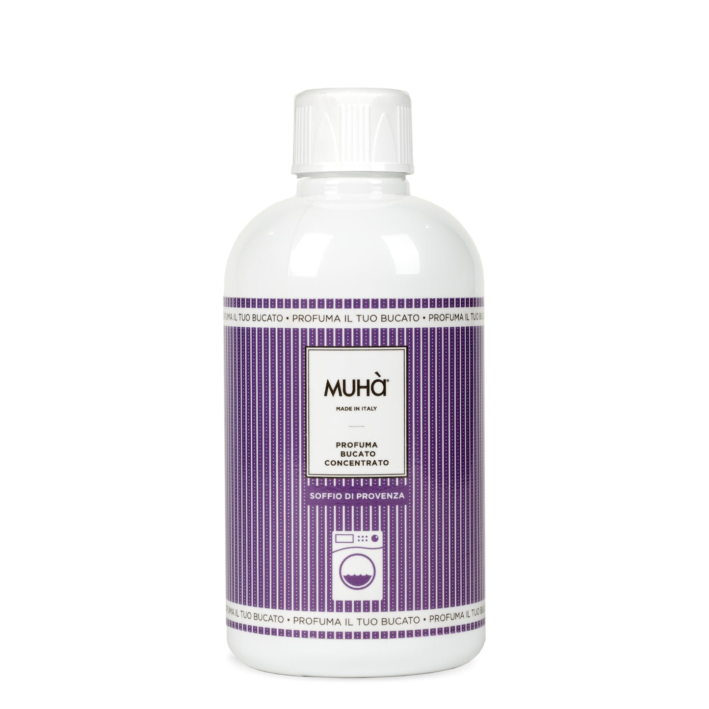 Profuma Bucato Soffio di Provenza – Bergamotto, lavanda e fiori viola su fondo legnoso con patchouli e incenso – Freschezza estiva persistente | Muhà
