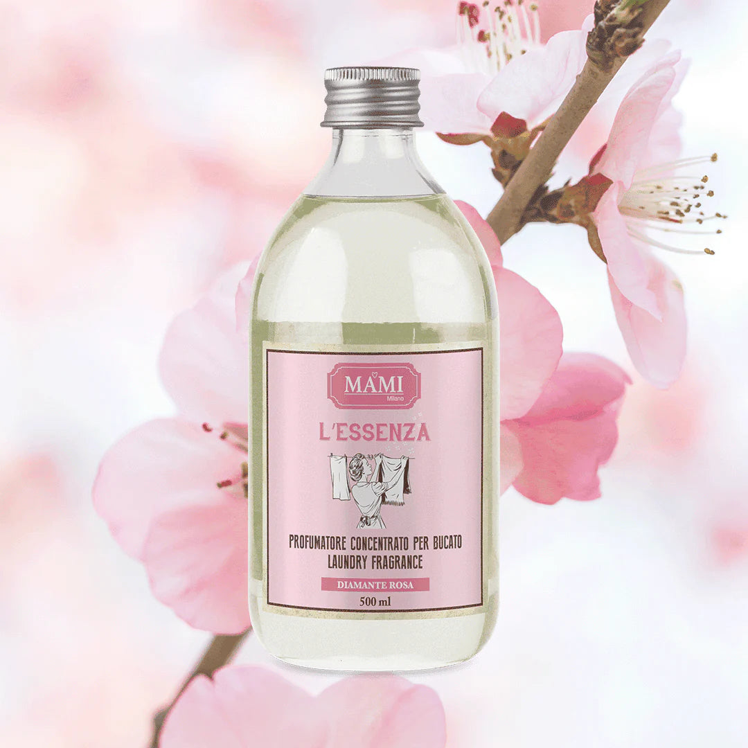 Set Profumo Bucato Mami Milano – Profumatori Diamante Rosa 500 ml