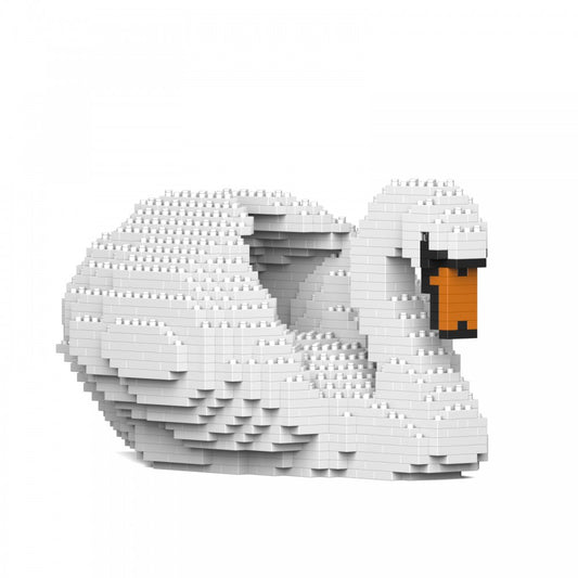 Jekca scultura in mattoncini Swan 01S (Cigno)