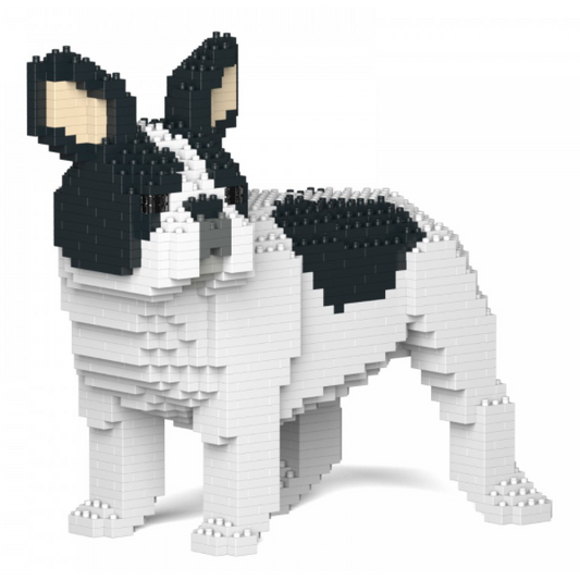 Jekca scultura in mattoncini French Bulldog 03S-M04 (Bulldog francese)