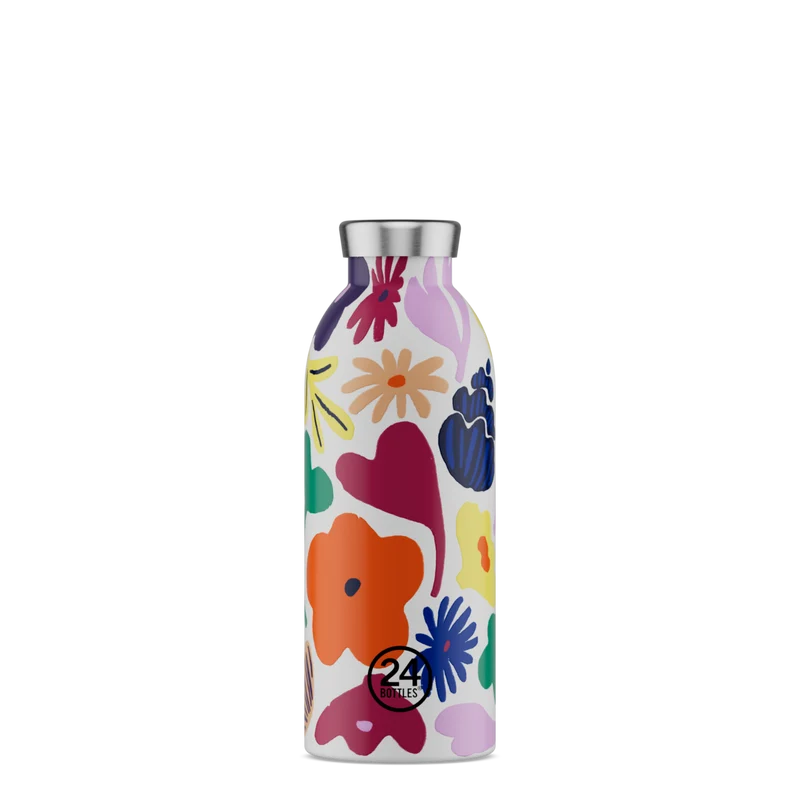 Borraccia Termica Clima Bottle Acqua Fiorita – Design Floreale | 24Bottles
