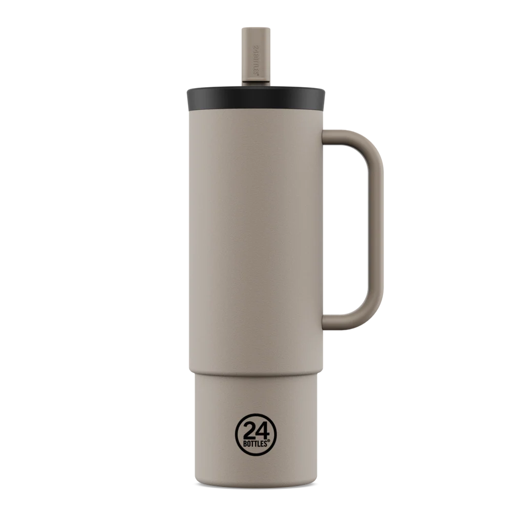 Straw Cup con Cannuccia 800ml – Bicchiere Termico da Viaggio | 24Bottles