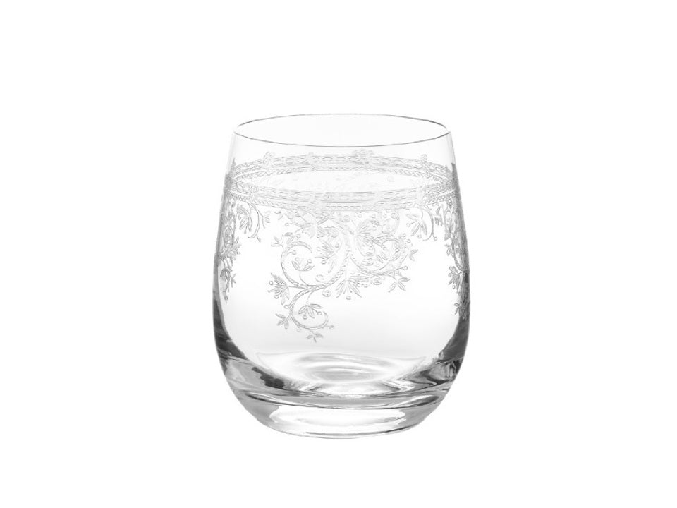 Luigi XV – Set 6 bicchieri 10 cm in vetro | Livellara