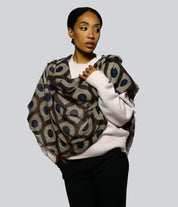 Foulard Bamboo ESCHER – Arte geometrica & fibra bambù | InnBamboo