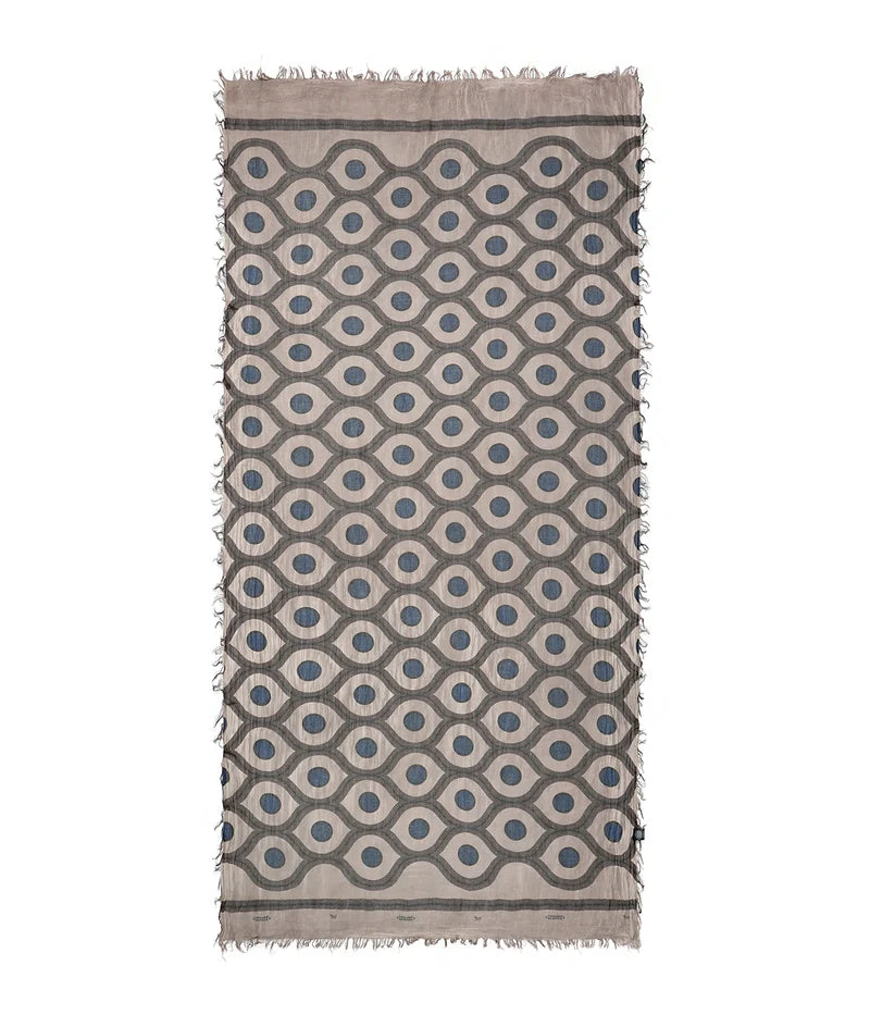 Foulard Bamboo ESCHER – Arte geometrica & fibra bambù | InnBamboo