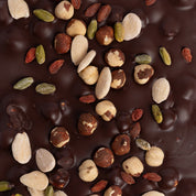 Foglio Cioccolato Fondente 63% con Frutta Secca 900 g | Guido Gobino