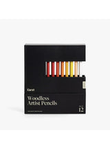 Woodless  Artist Pencils 12