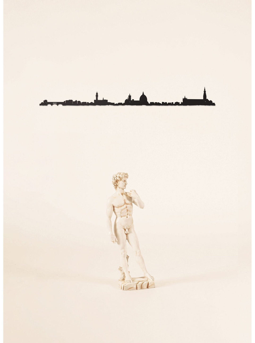 Decorazione Skyline Firenze – Silhouette da Parete 50 cm | The Line