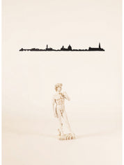 Decorazione Skyline Firenze – Silhouette da Parete 50 cm | The Line