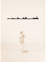 Decorazione Skyline Firenze – Silhouette da Parete 50 cm | The Line