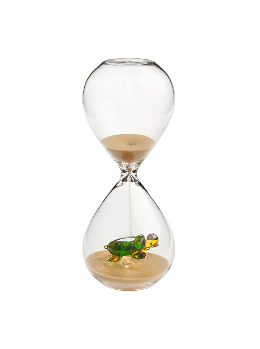 Clessidra Galbiati Milano Flow – vetro borosilicato soffiato a bocca con Tartaruga 5mn