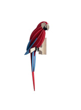Pappagallo Scarlet Macaw Bright Red 50 cm – Decorazione Tropicale in Legno | Lovi