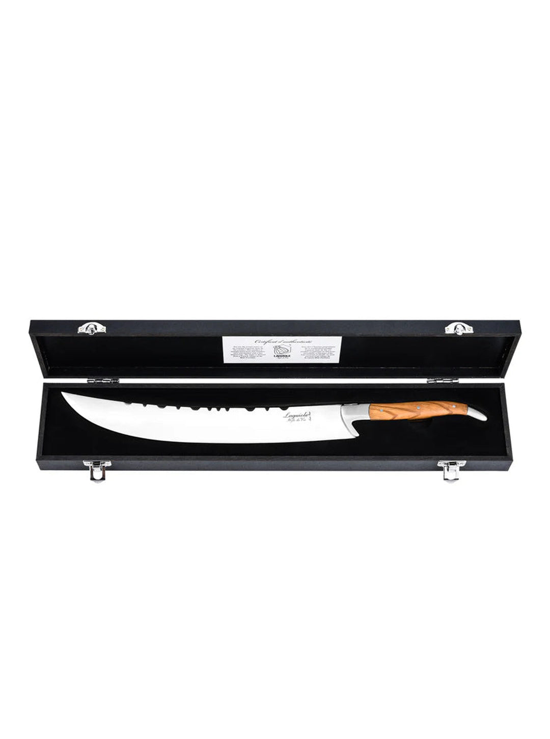 Sciabola Champagne Luxury Line 27 cm – Manico in legno d’ulivo | Schönhuber