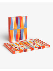 Backgammon Lacquered Red  – Tavola da backgammon design laccata | Printworks
