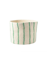 Flower Pot 25 XL Thin-Stripes – Vaso in lana impermeabile design | Aveva