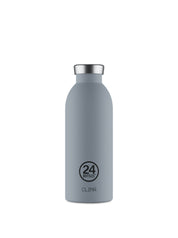 Borraccia Termica Clima Formal Grey – Acciaio Inox, Finitura Stone – 24Bottles