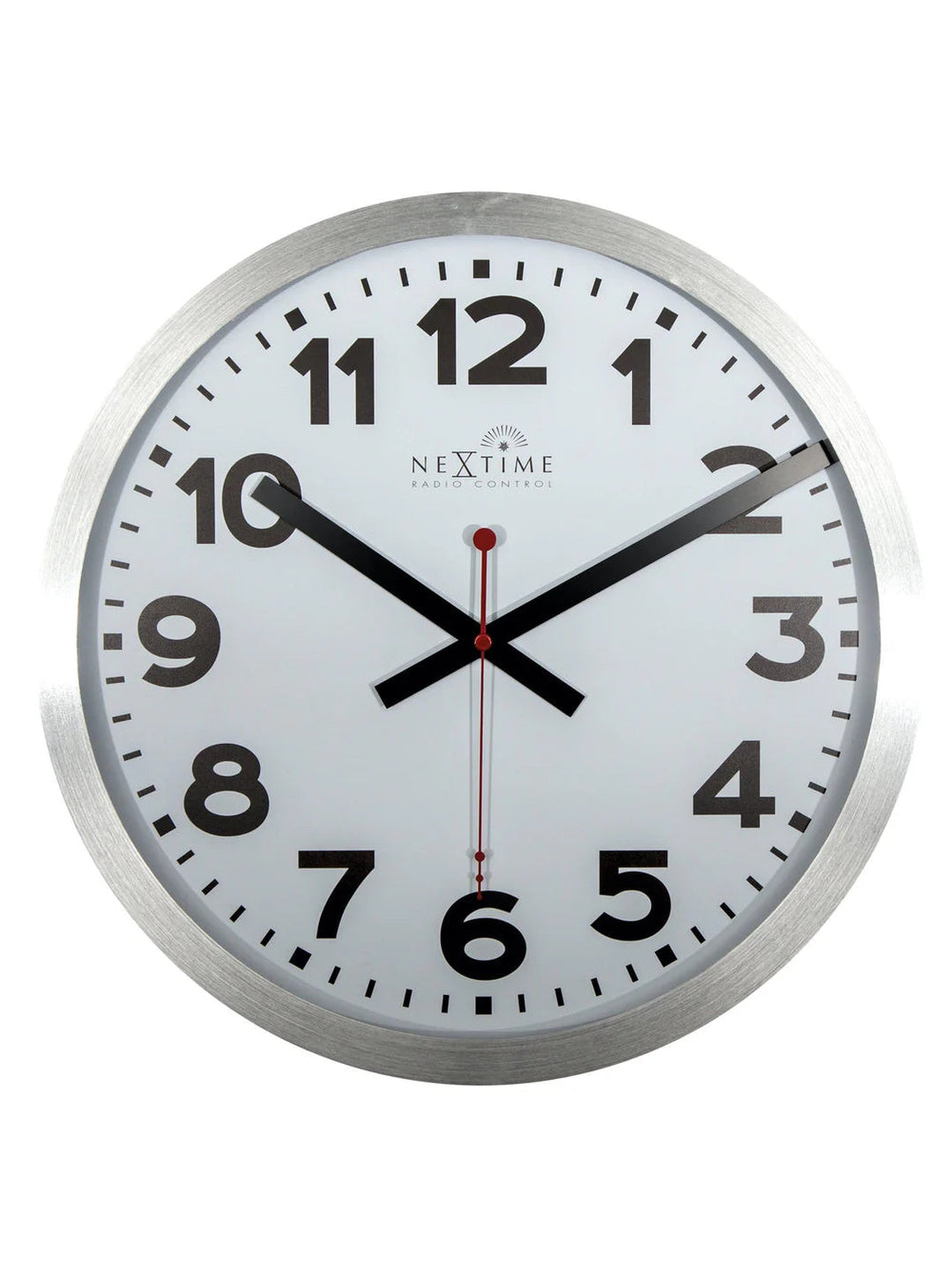 Station Radio Controlled Ø35 cm – Orologio da parete DCF con numeri | NeXtime