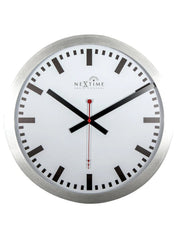 Station Radio Controlled Stripe Ø35 cm – Orologio da parete preciso DCF | NeXtime