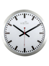 Station Radio Controlled Stripe Ø35 cm – Orologio da parete preciso DCF | NeXtime