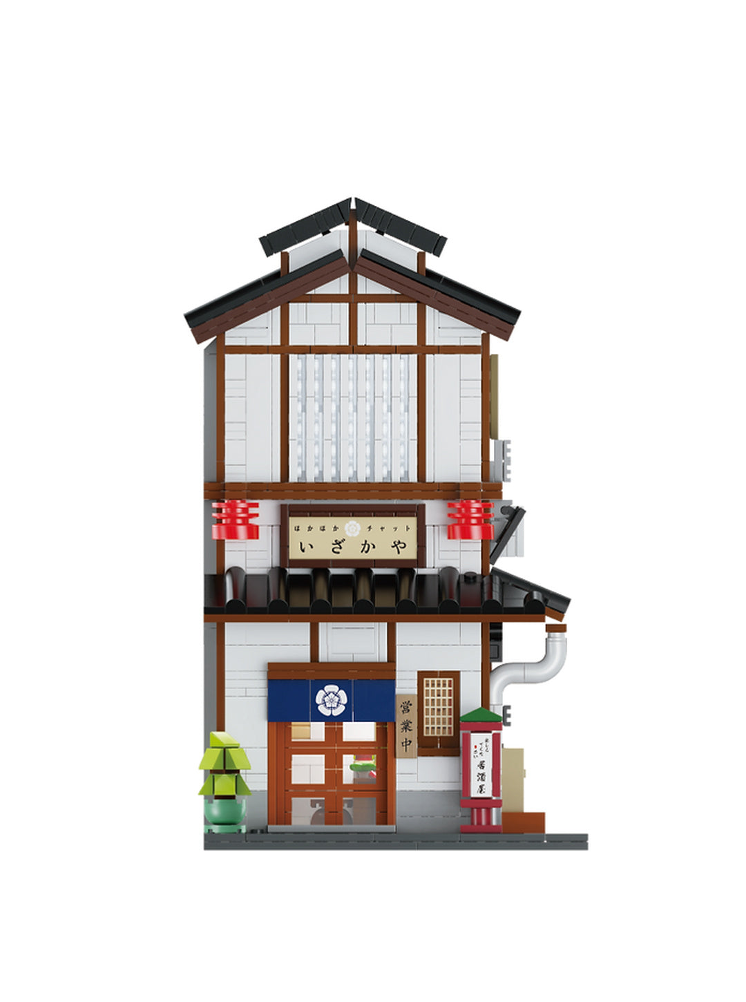 Japanese Street Scene - Yakitori Izakaya – Set costruzioni giapponese 1195pz.| CaDA