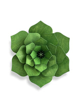 Lovi Decor Flower – Fiore Decorativo in Legno Forest Green | Lovi