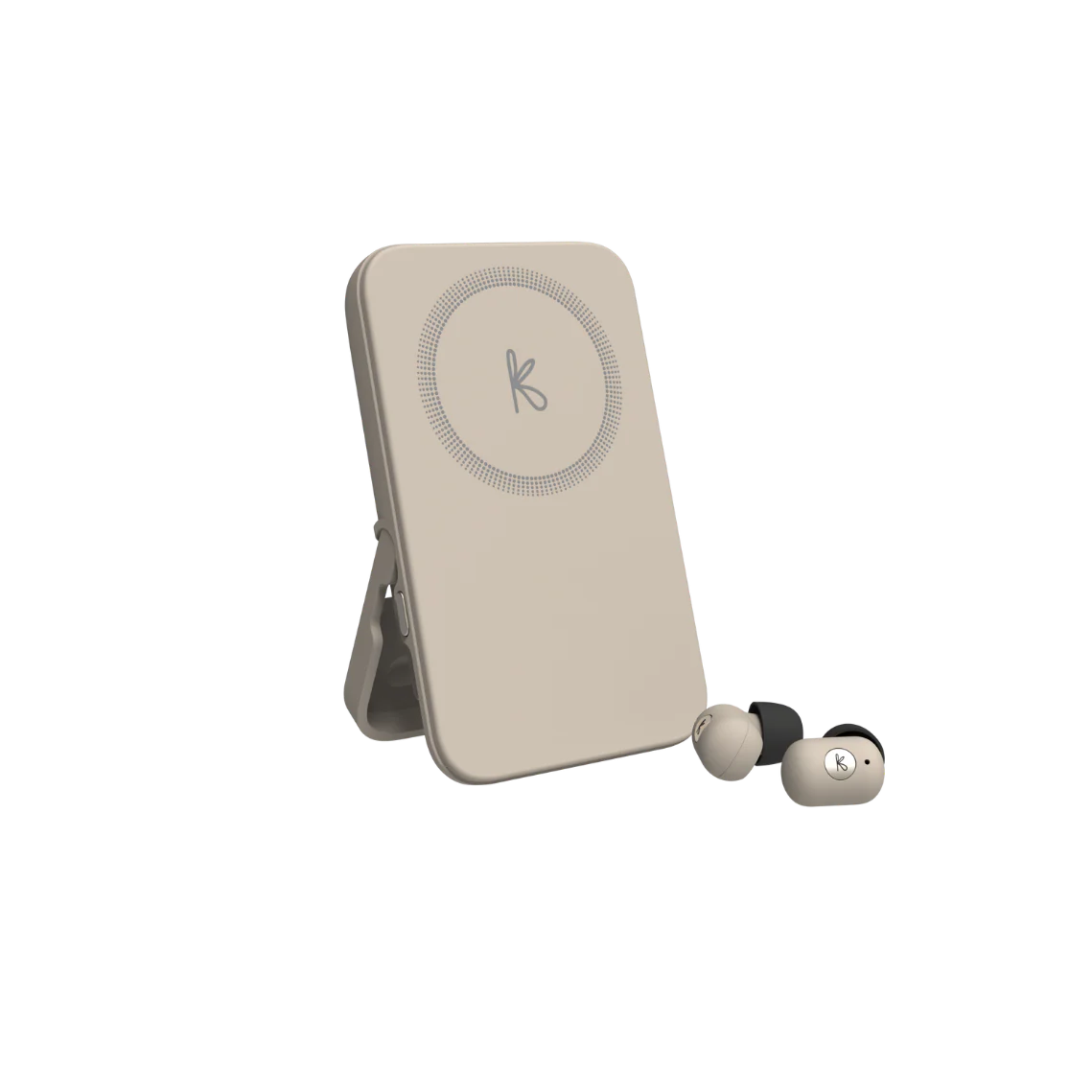 toCHARGE GO – Power bank con auricolari e ricarica wireless | Kreafunk