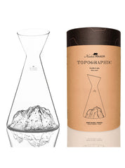 Caraffa TOPOGRAPHIC Mont Blanc – Montagna 3D | Alaskan Maker