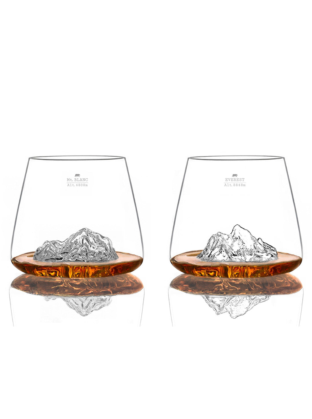 Set 2 Bicchieri TOPOGRAPHIC – Rilievi 3D | Alaskan Maker