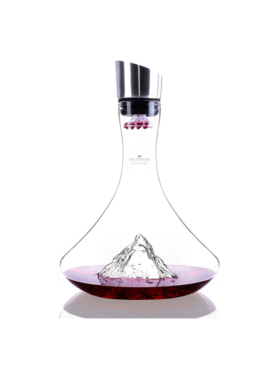 Decanter da Vino TOPOGRAPHIC – Matterhorn 3D | Alaskan Maker