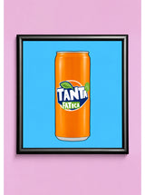 Quadro "Tanta Fatica" 20×20 cm – Stampa Premium, Grafica Timidessen