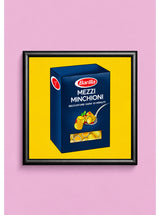 Quadro "Mezzi Minchioni" 20×20 cm – Stampa Premium, Grafica Timidessen