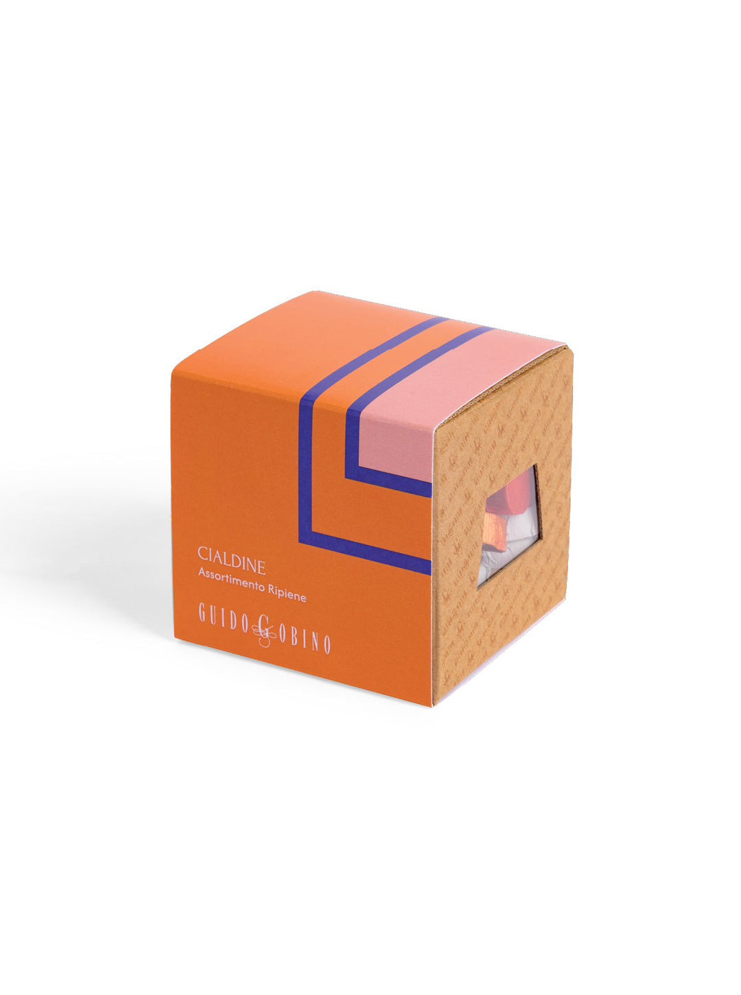 Cubo Cialdine Ripiene Assortite 160 g – Cioccolatini | Guido Gobino