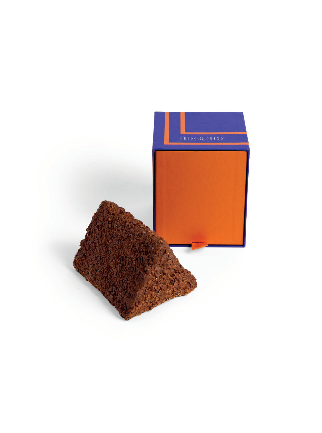 Gran Tourinot Granellato Cuore Fondente 700 g – Maxi Giandujotto al Cioccolato con Superficie Croccante, Confezione Regalo | Guido Gobino