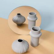 Plissée Lava – Vaso 8 cm in porcellana | Rosenthal
