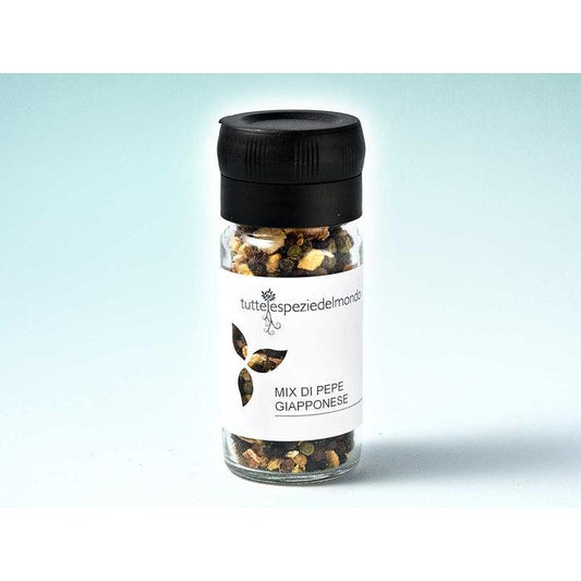 Mix di Pepe Giapponese 40gr - Vasetto Tappo Macina