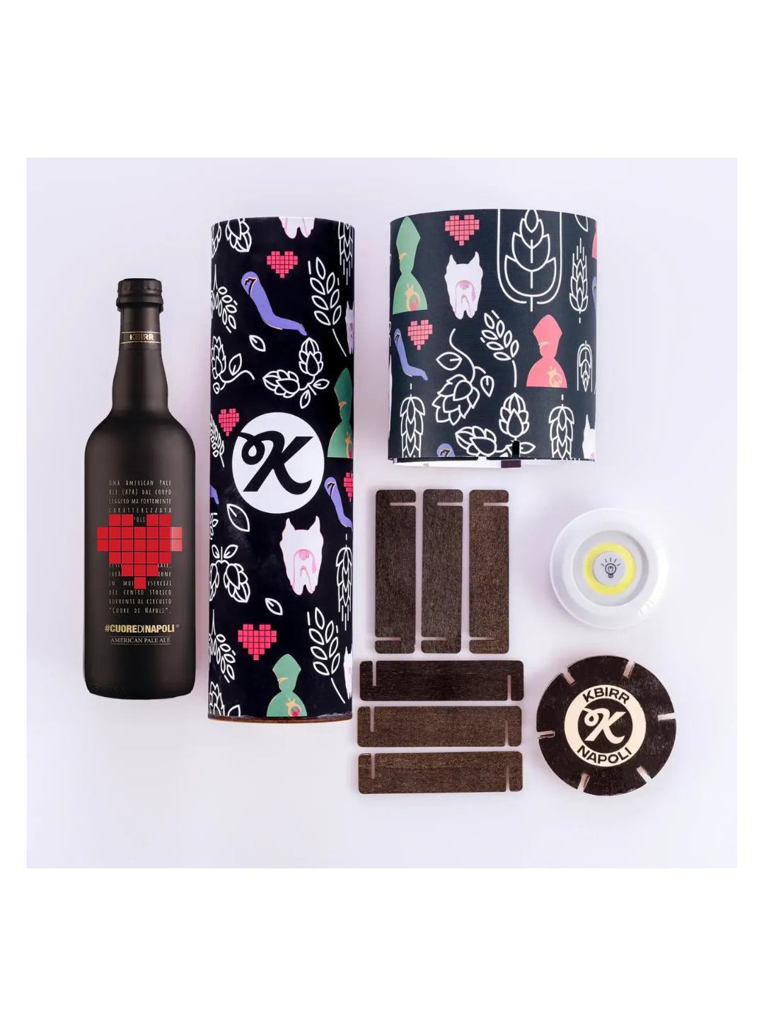 Confezione regalo K-Tubb Premium con birra e lampada – Kbirr