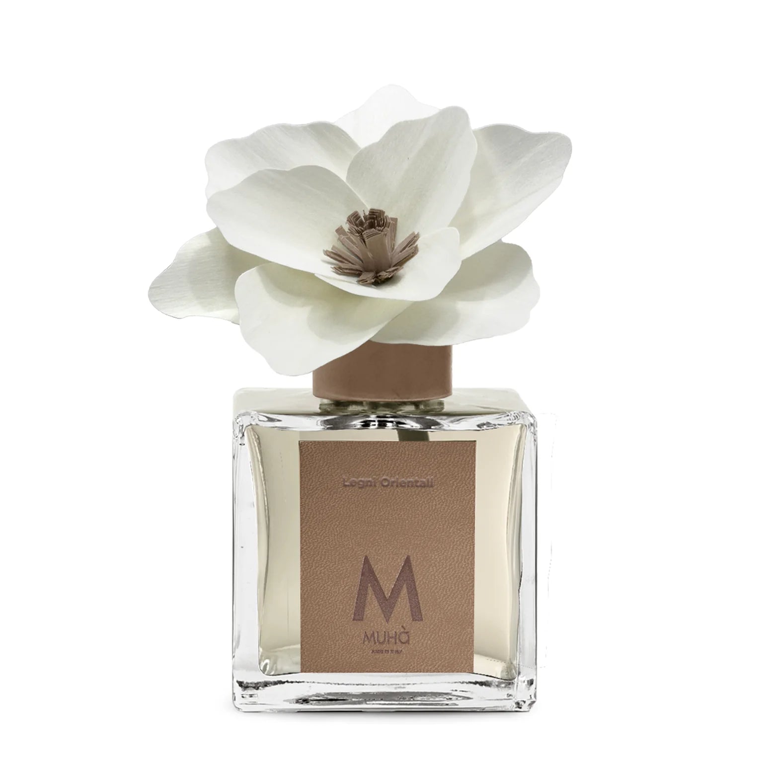 Diffusore Ambiente Magnolia in Legno di Betulla 500 ml  – Design Italiano ed Eleganza Artigianale – Muhà