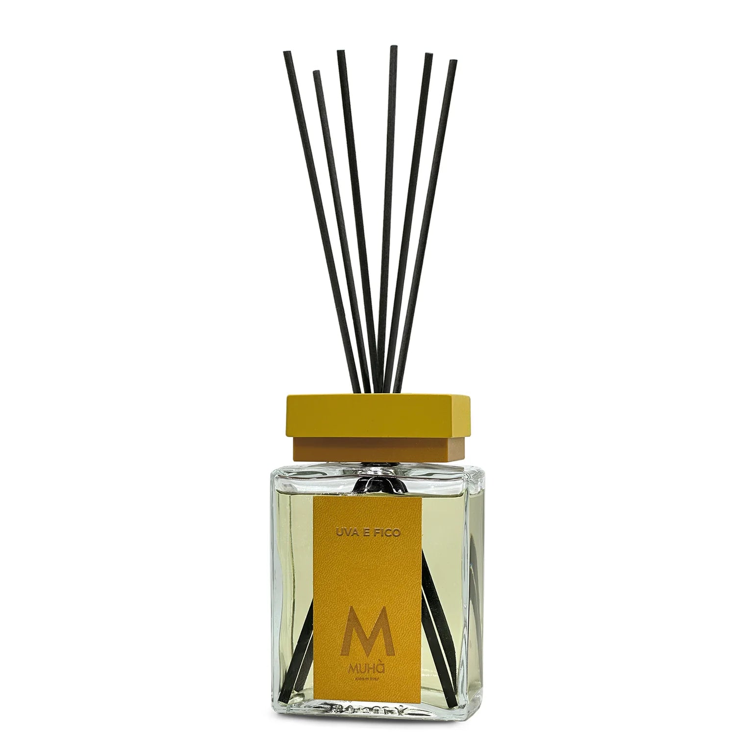 Diffusore bastoncini “Uva e Fico” – frutta solare e design Made in Italy – Muhà